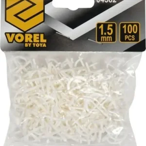 Zamów teraz KRZYŻYKI DYSTANSOWE TYP U1,5mm 100szt 04582V VOREL